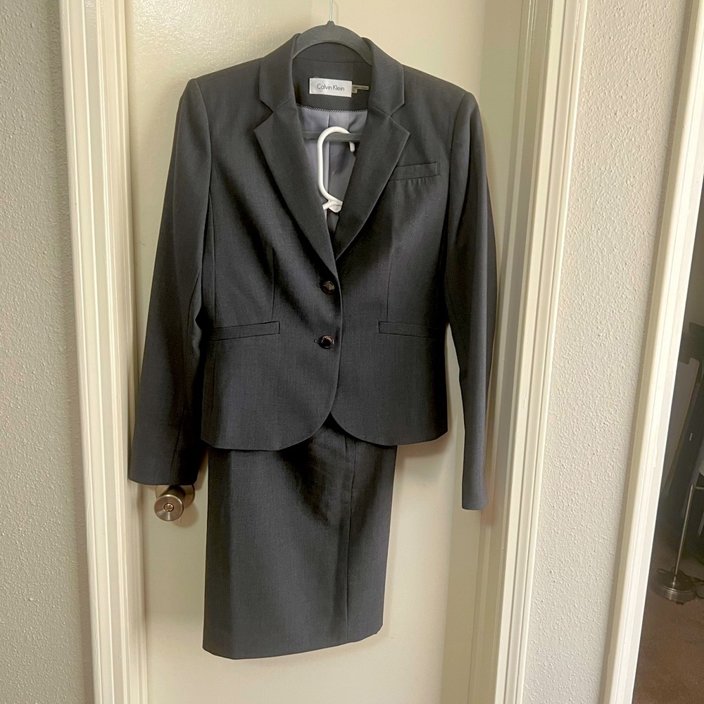 Calvin Klein Grey Suit Set